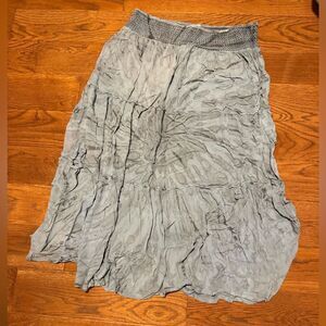 Earthbound size XL variations of blue Women's Maxi Skirt